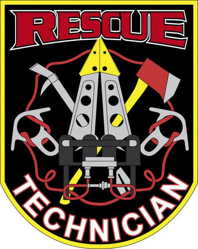 Rescue Technician Firefighter EMS Window Sticker